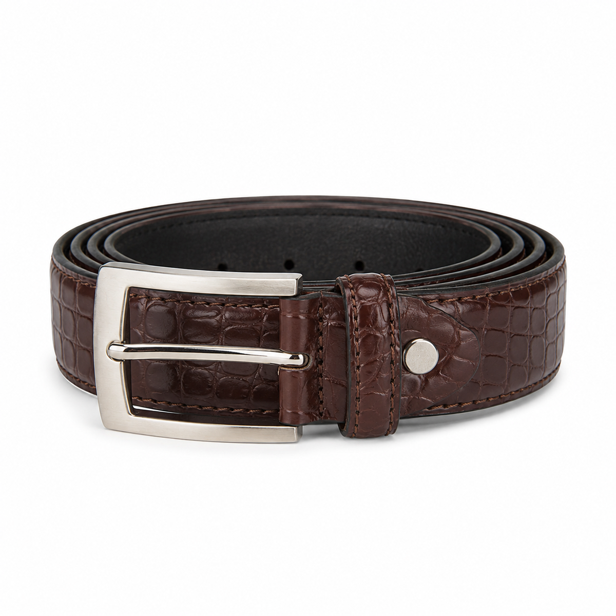 Ceinture Motif Crocodile