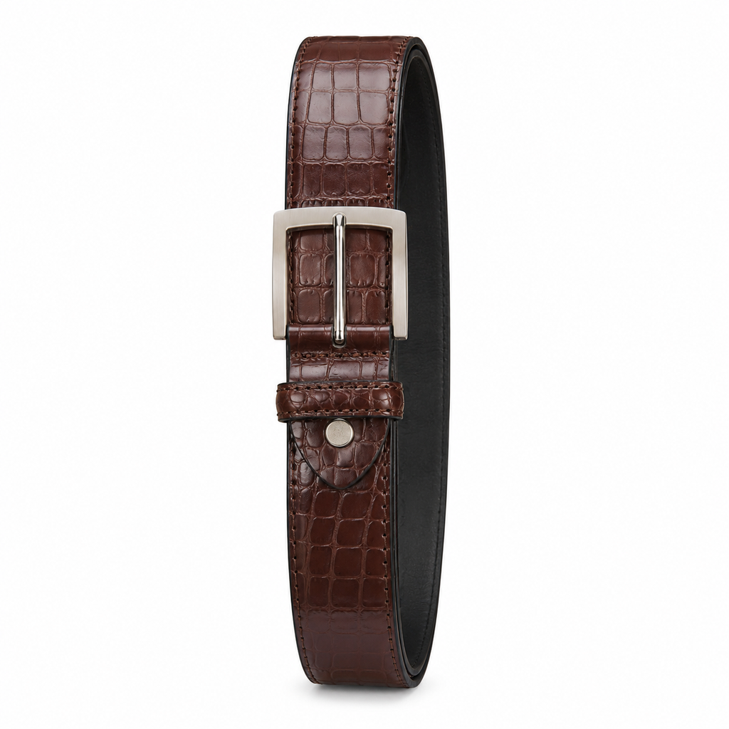 Ceinture Motif Crocodile