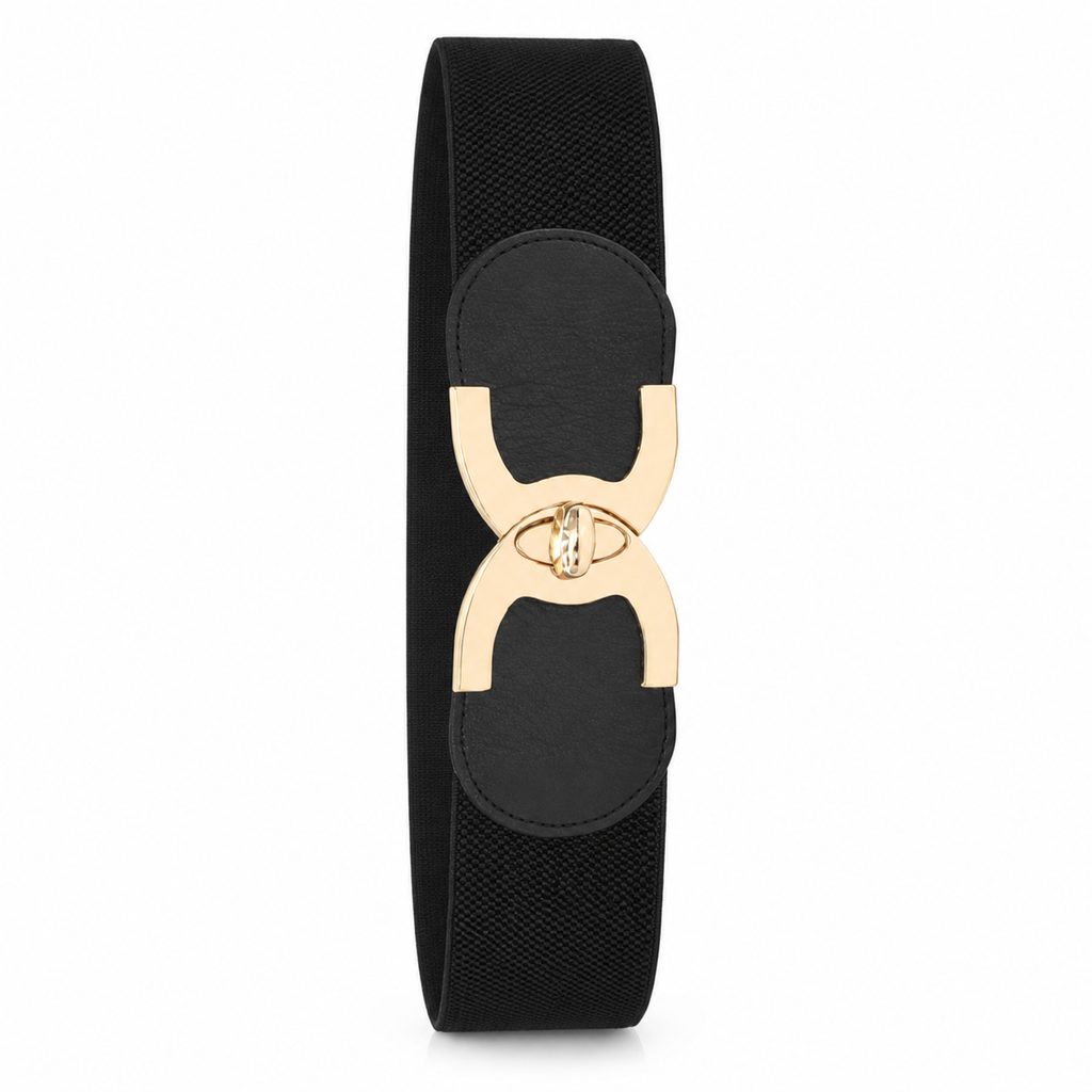 Ceinture Femme Élastique et Large avec Maintien Confortable