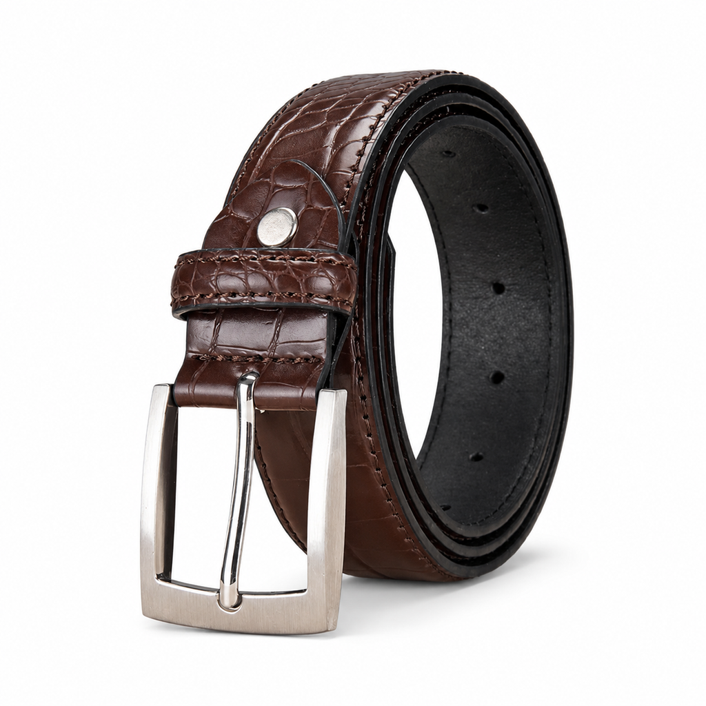 Ceinture Motif Crocodile