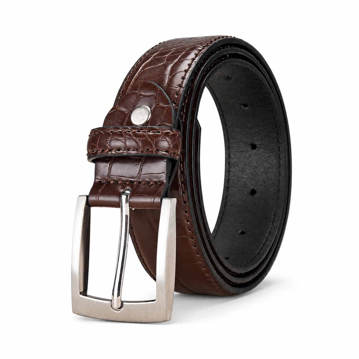 Ceinture Motif Crocodile