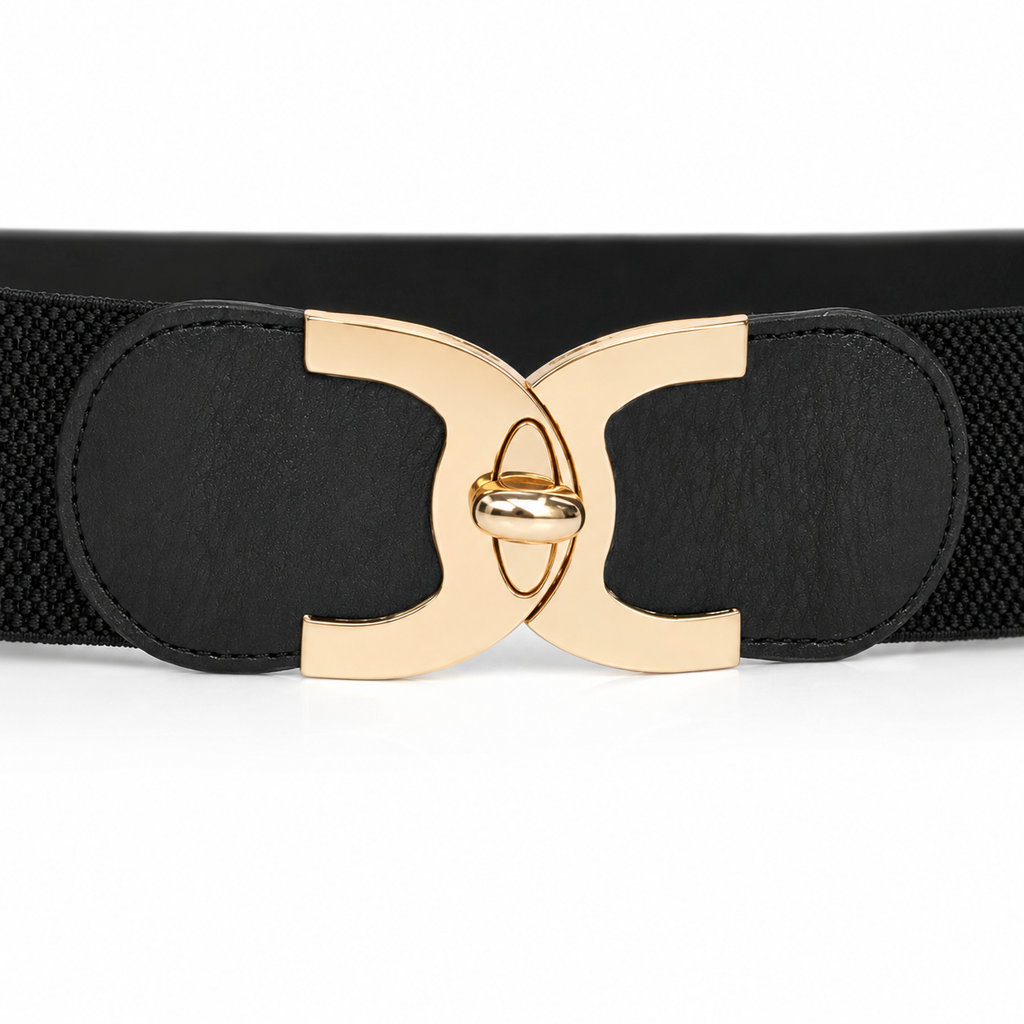 Ceinture Femme Élastique et Large avec Maintien Confortable