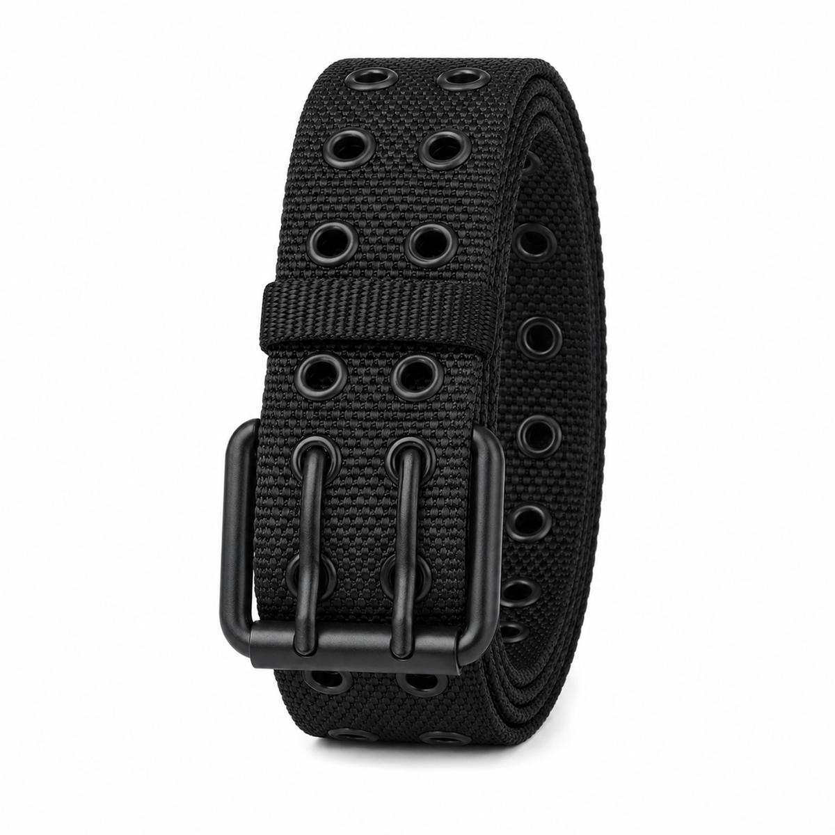 Ceinture Militaire Homme avec Boucle Double Ardillon Robuste