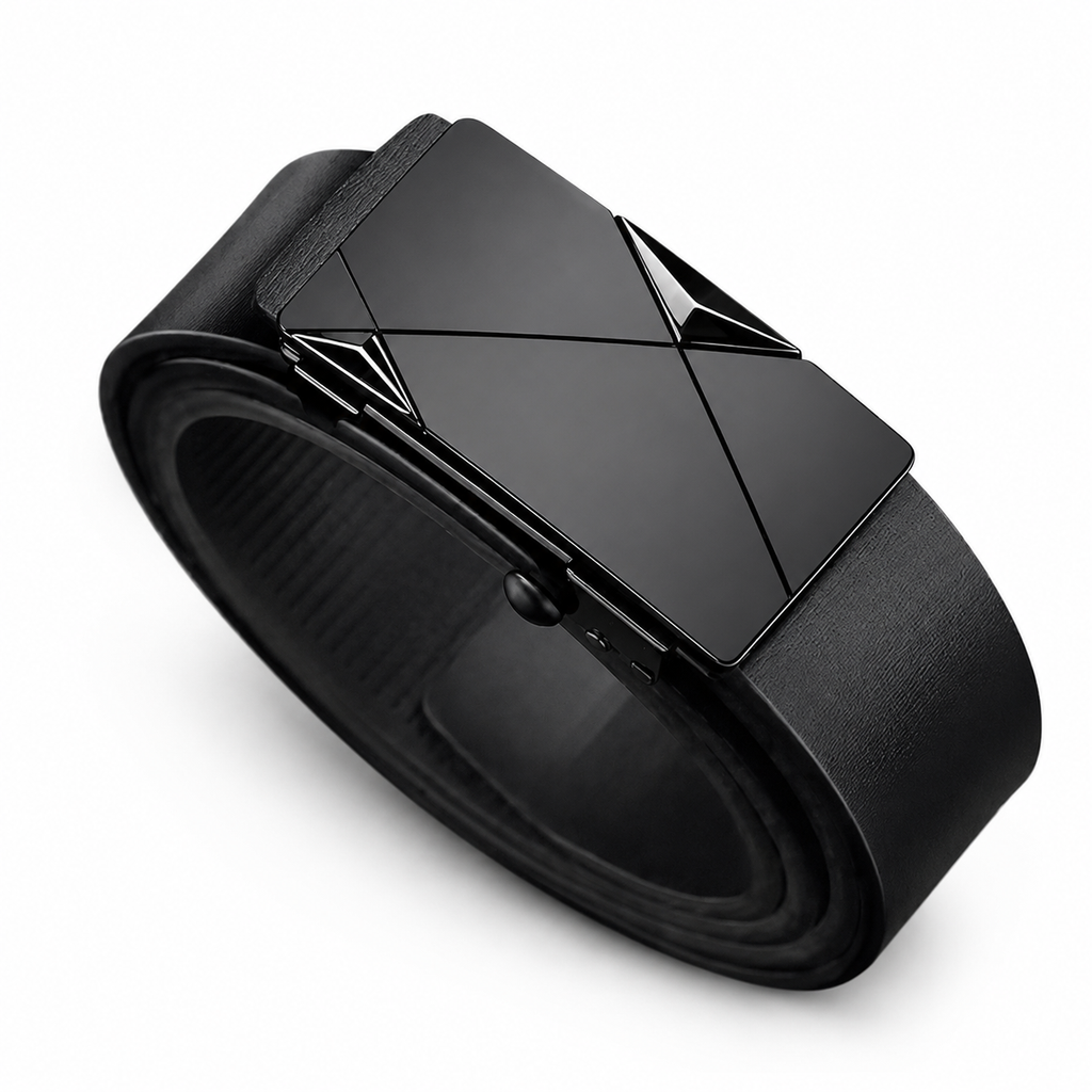 Ceinture en cuir pour homme - Boucle automatique | Rocky