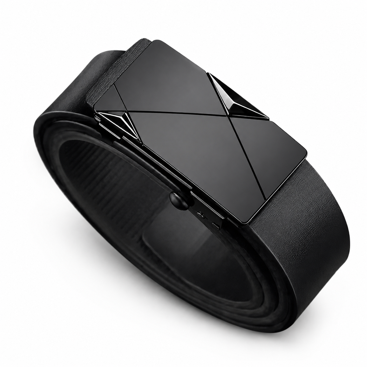 Ceinture en cuir pour homme - Boucle automatique | Rocky