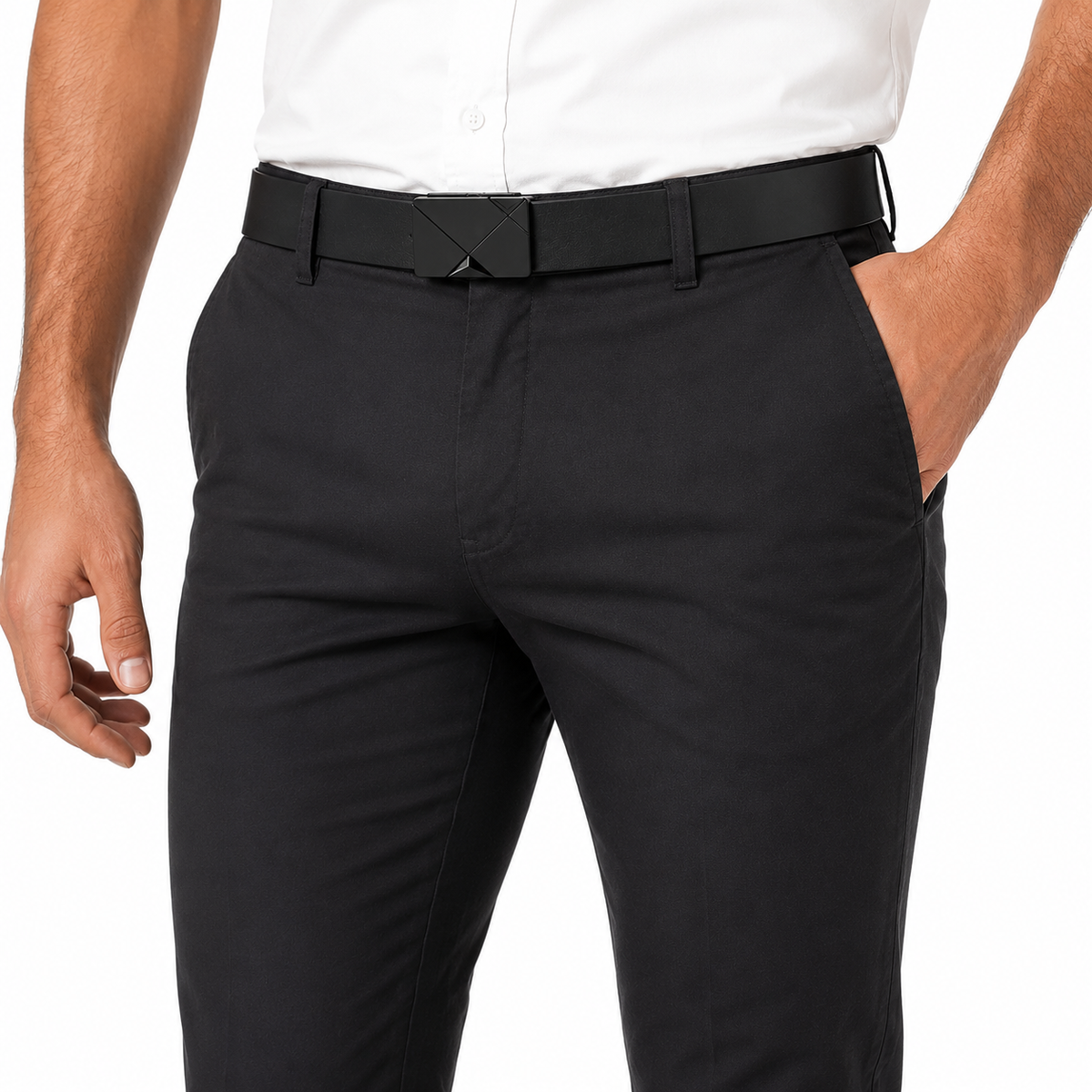 Ceinture en cuir pour homme - Boucle automatique | Rocky