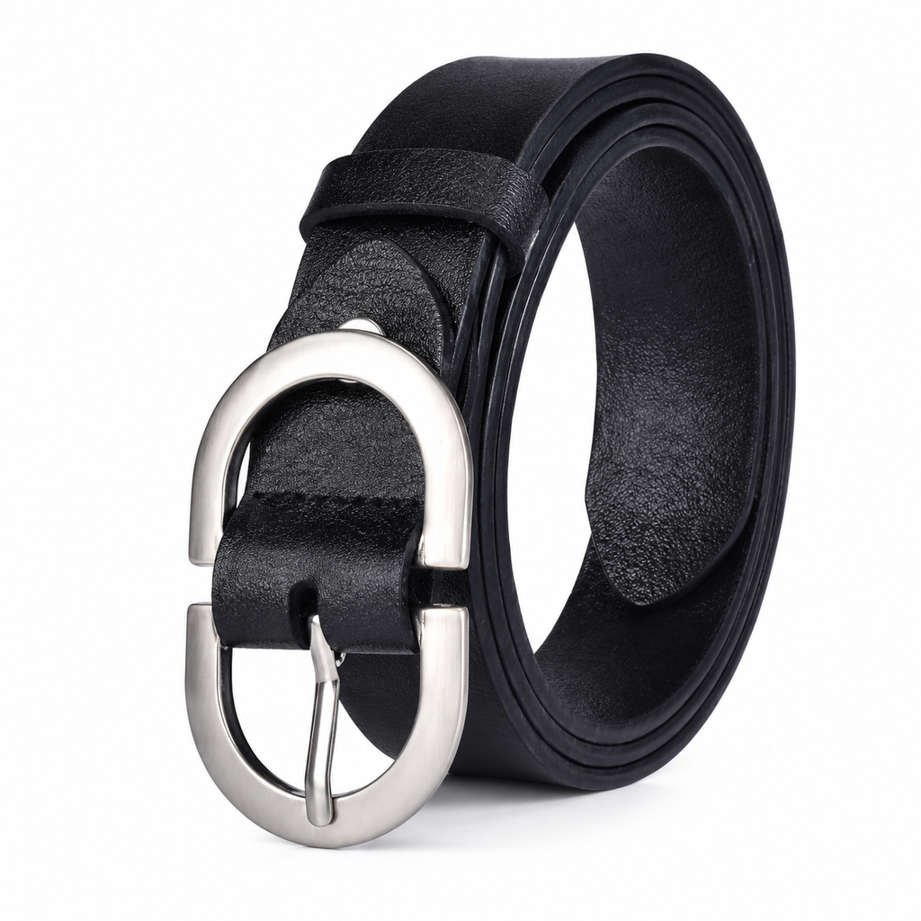 Ceinture classique en cuir pour femme | Luna
