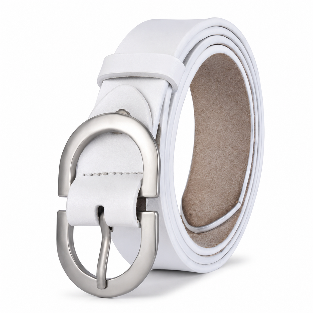 Ceinture classique en cuir pour femme | Luna