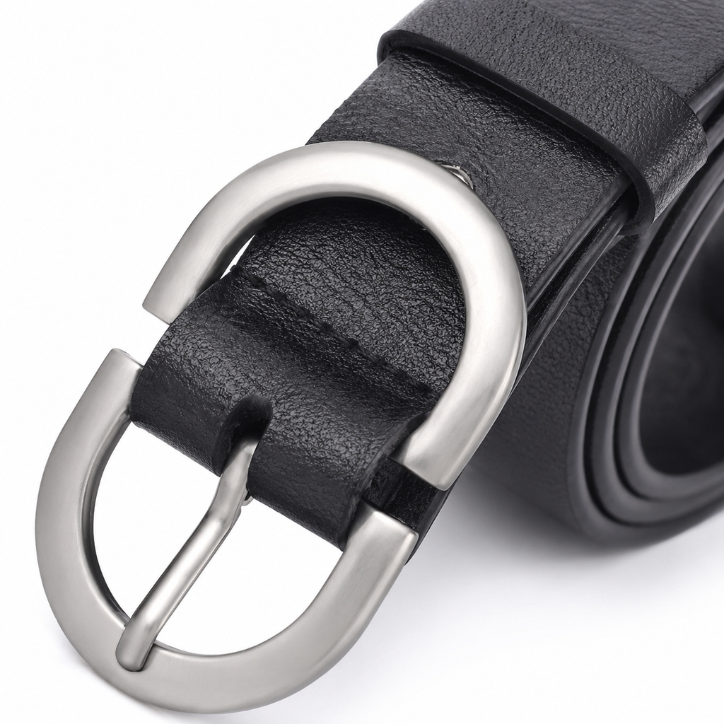 Ceinture classique en cuir pour femme | Luna
