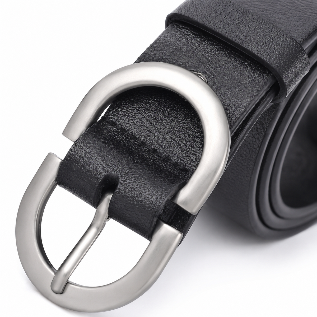 Ceinture classique en cuir pour femme | Luna