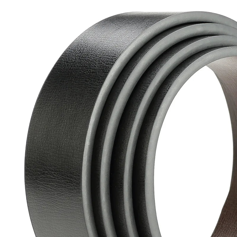 Ceinture Réversible en Cuir Sans Boucle Pour Homme