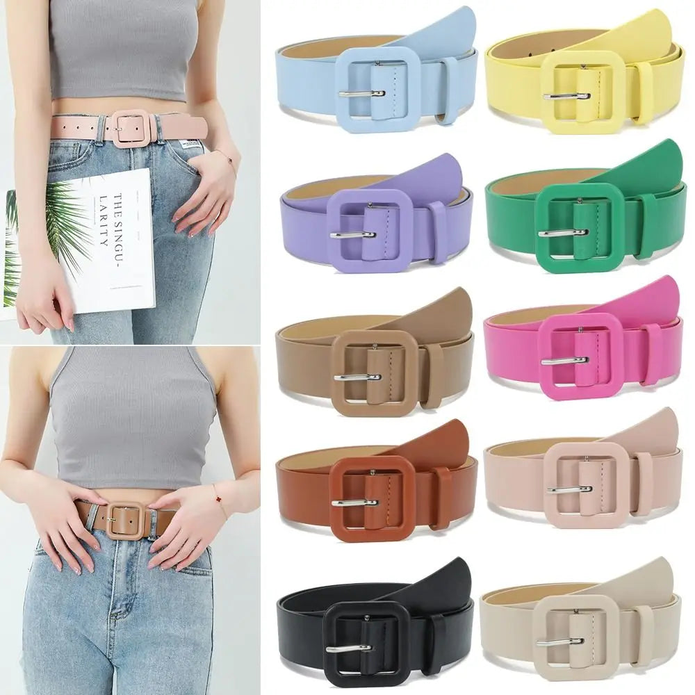 Ceinture Femme Large Design Épuré