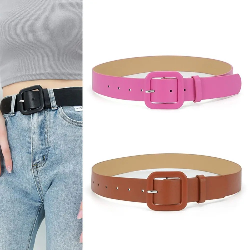 Ceinture Femme Large Design Épuré