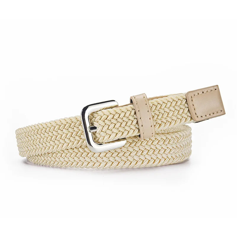 Ceinture Tressée Ajustable et Élastique pour Enfant