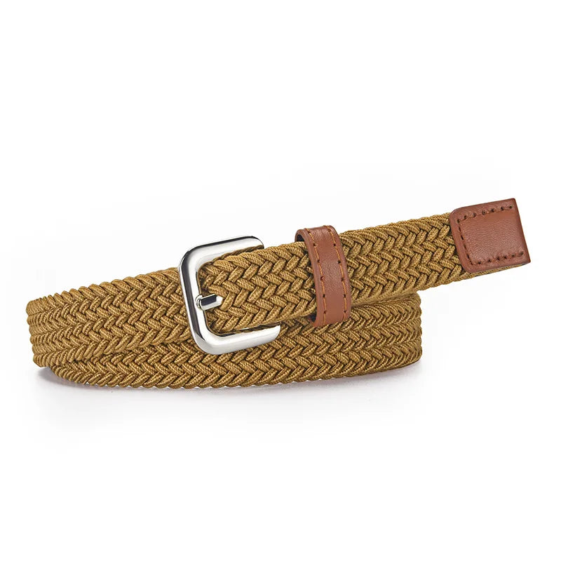 Ceinture Tressée Ajustable et Élastique pour Enfant