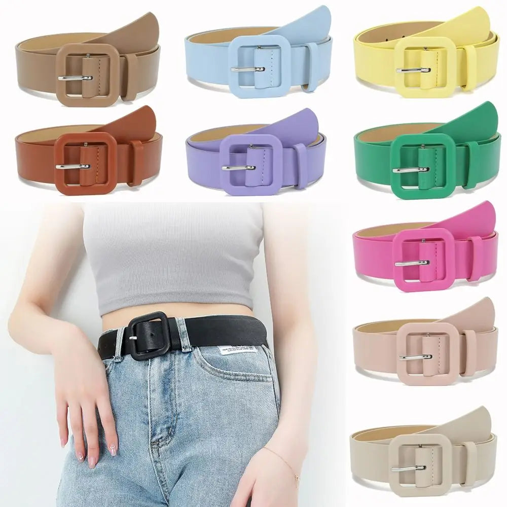 Ceinture Femme Large Design Épuré
