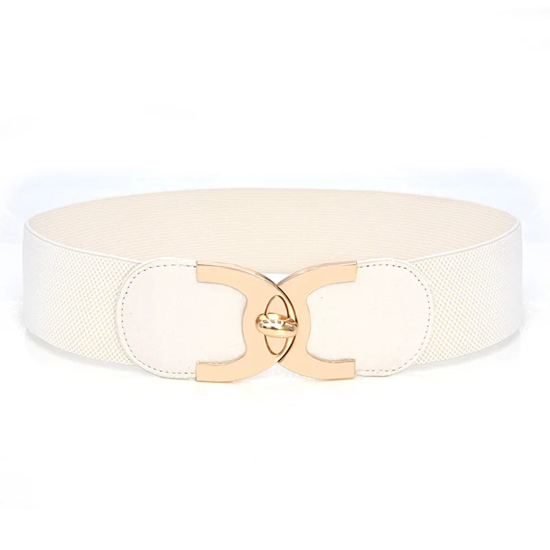 Ceinture Femme Élastique et Large avec Maintien Confortable