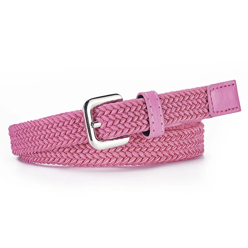 Ceinture Tressée Ajustable et Élastique pour Enfant