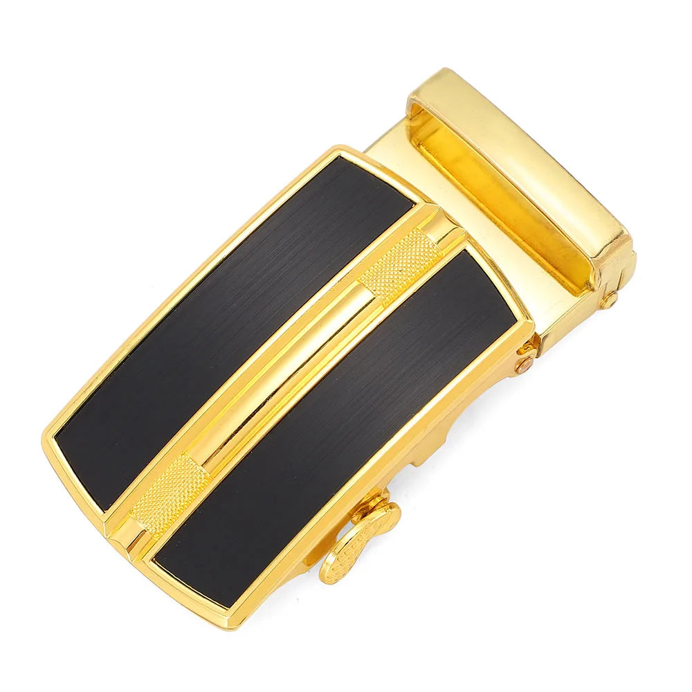 Ceinture Réversible en Cuir avec Boucle Automatique pour Homme