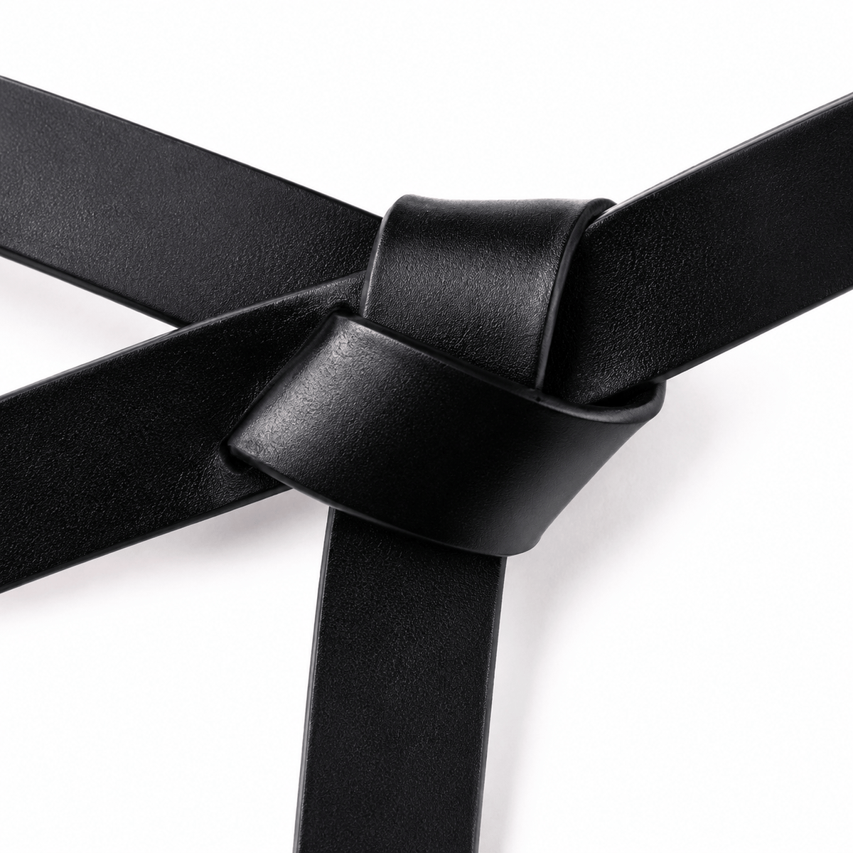 Ceinture Prestige Ceinture à Nouer Robe Femme - Cuir Véritable | Modèle Valentine