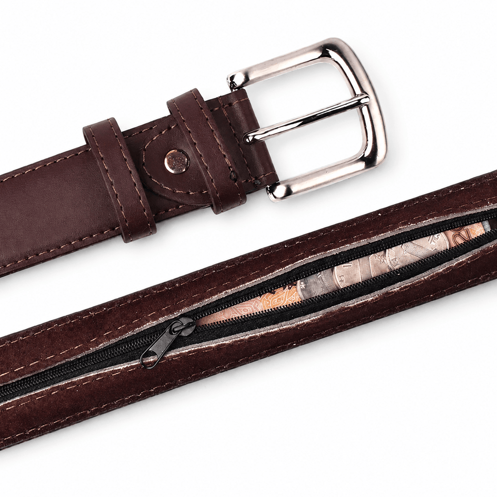 Ceinture Prestige Ceinture Cache Billets en Cuir | Modèle Marco