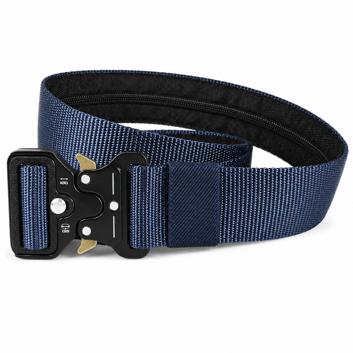 Ceinture Prestige Ceinture Cache Billets Tactique avec Compartiment Zippé | Modèle Rex