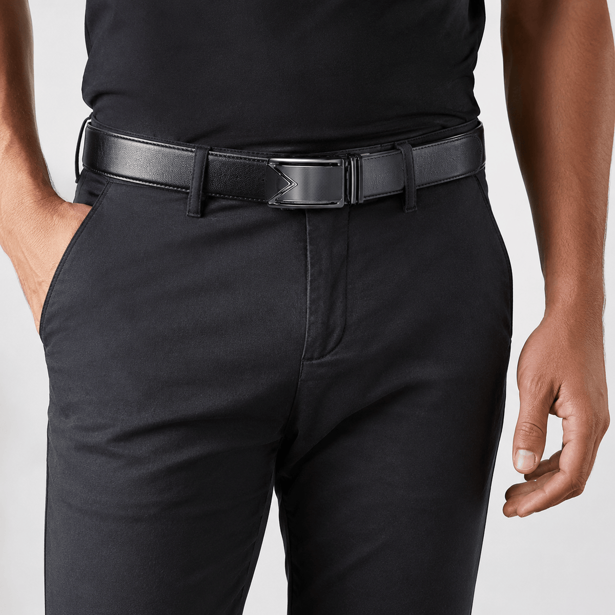 Ceinture Prestige Ceinture de Costume en Cuir pour Homme | Modèle Edgar