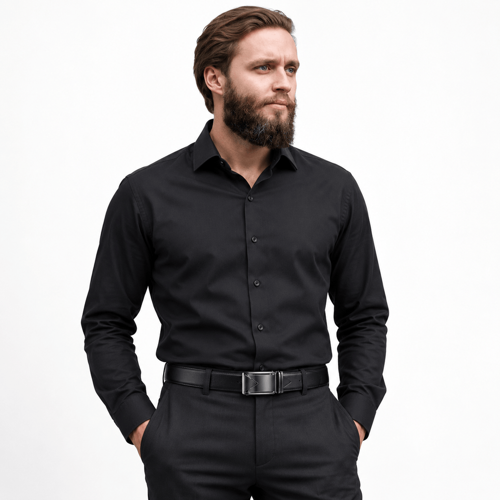 Ceinture Prestige Ceinture de Costume en Cuir pour Homme | Modèle Edgar