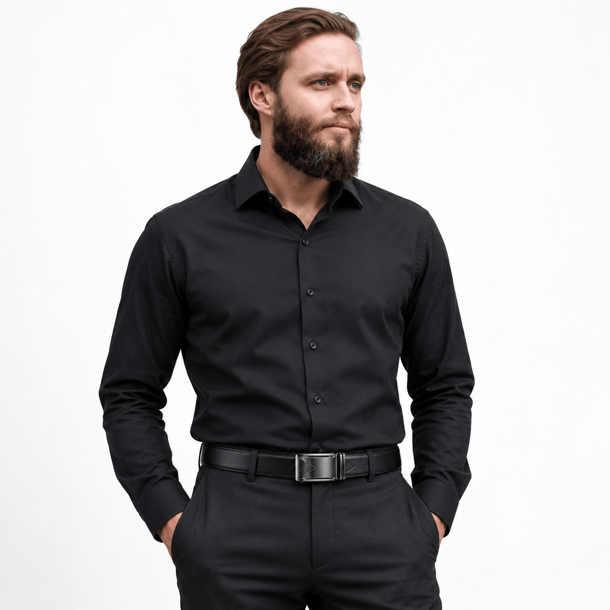 Ceinture Prestige Ceinture de Costume en Cuir pour Homme | Modèle Edgar