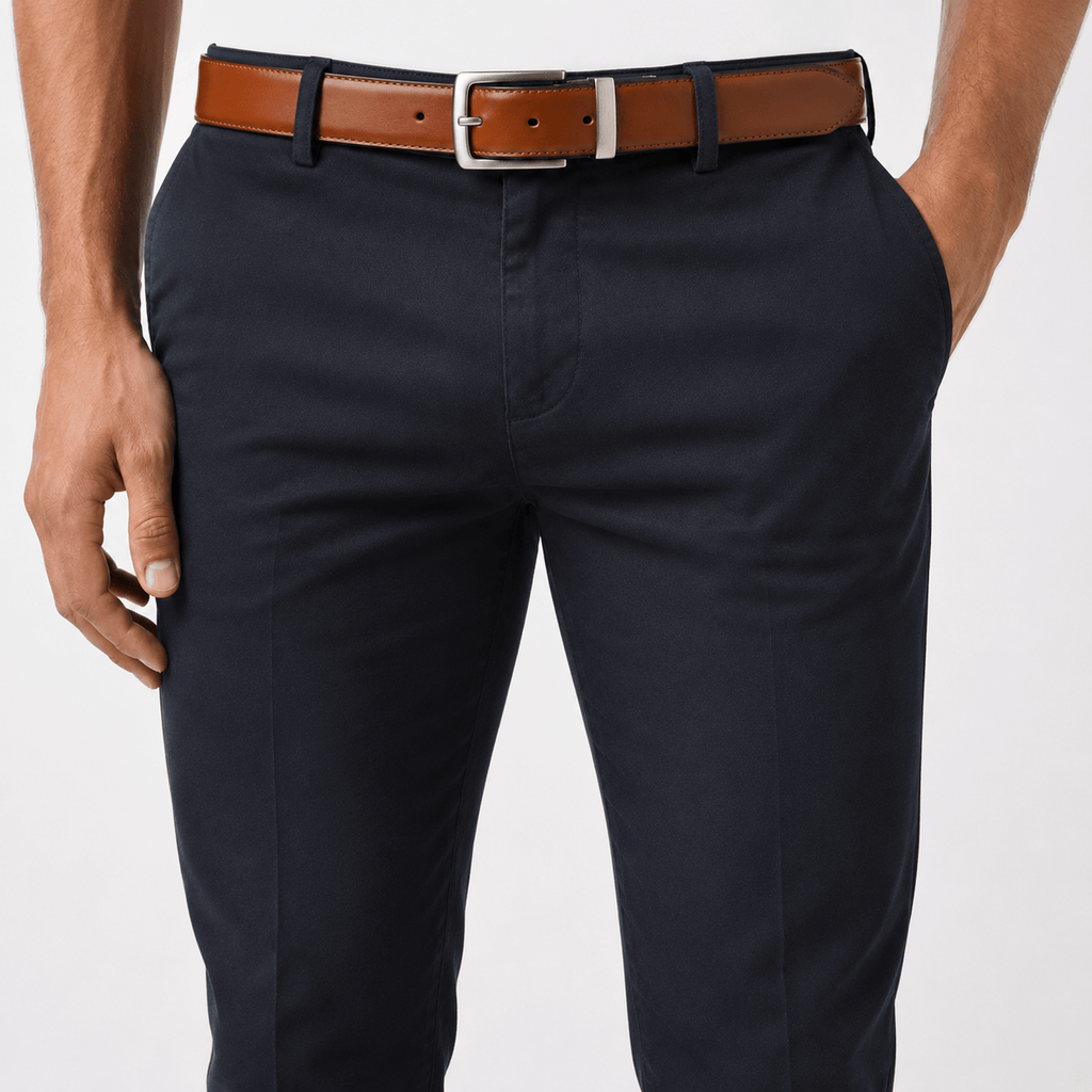 Ceinture Prestige Ceinture en Cuir avec Boucle Rotative pour Homme | Modèle Axel