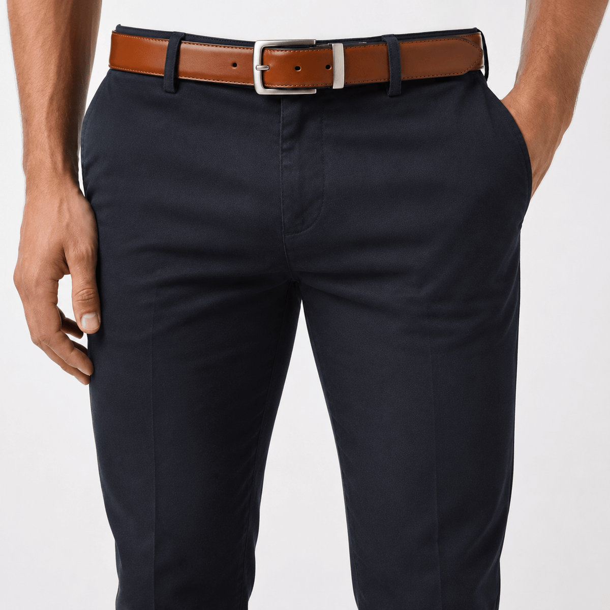 Ceinture Prestige Ceinture en Cuir avec Boucle Rotative pour Homme | Modèle Axel