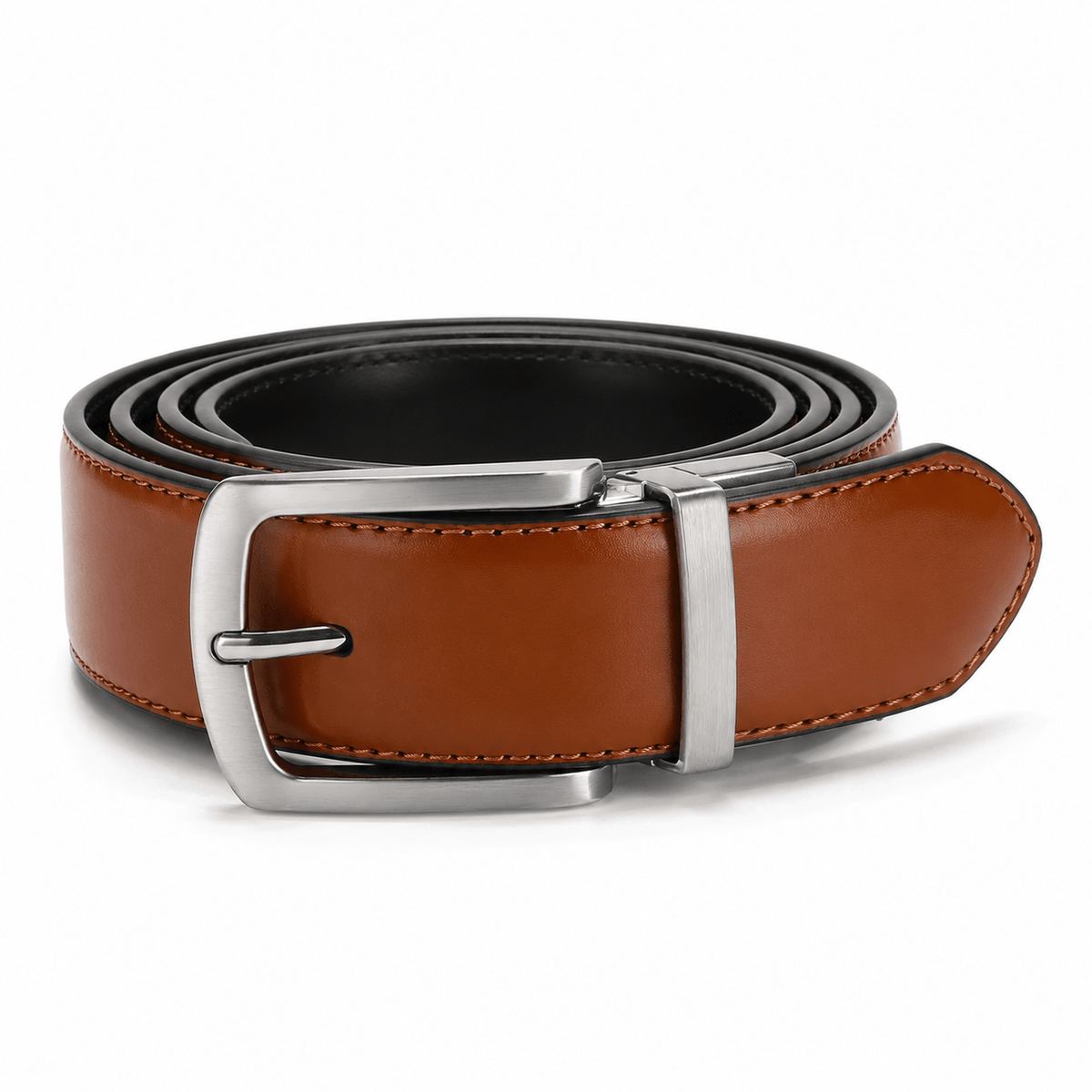 Ceinture Prestige Ceinture en Cuir avec Boucle Rotative pour Homme | Modèle Axel