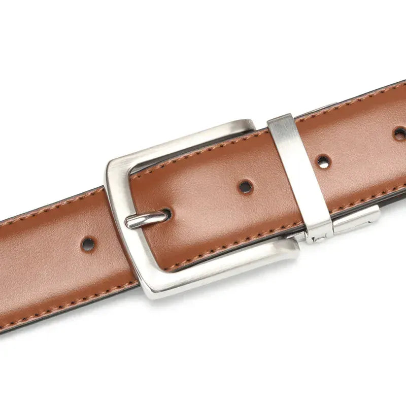 Ceinture Prestige Ceinture en Cuir avec Boucle Rotative pour Homme | Modèle Axel