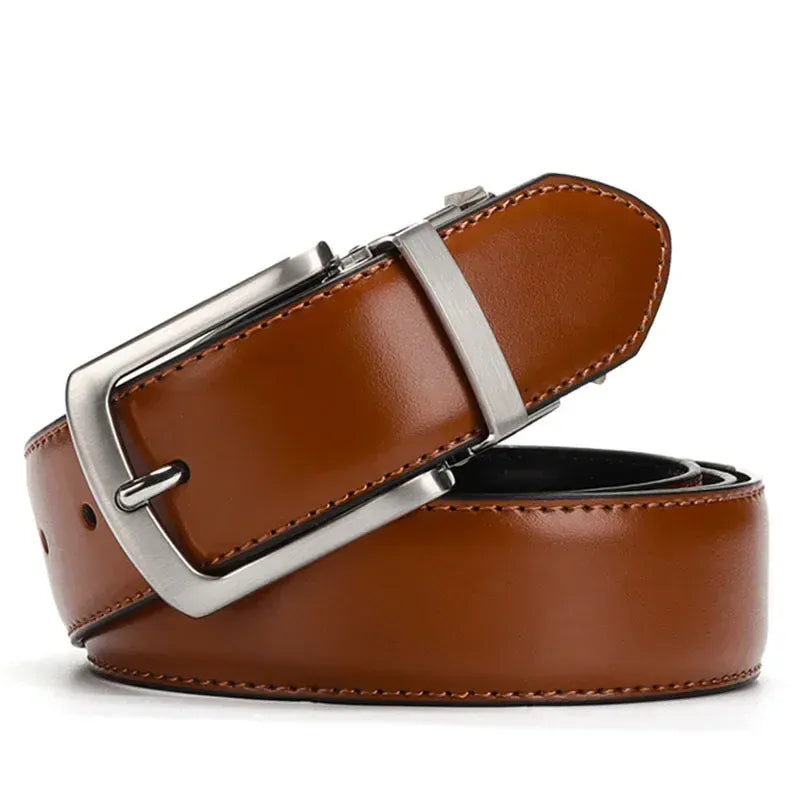 Ceinture Prestige Ceinture en Cuir avec Boucle Rotative pour Homme | Modèle Axel