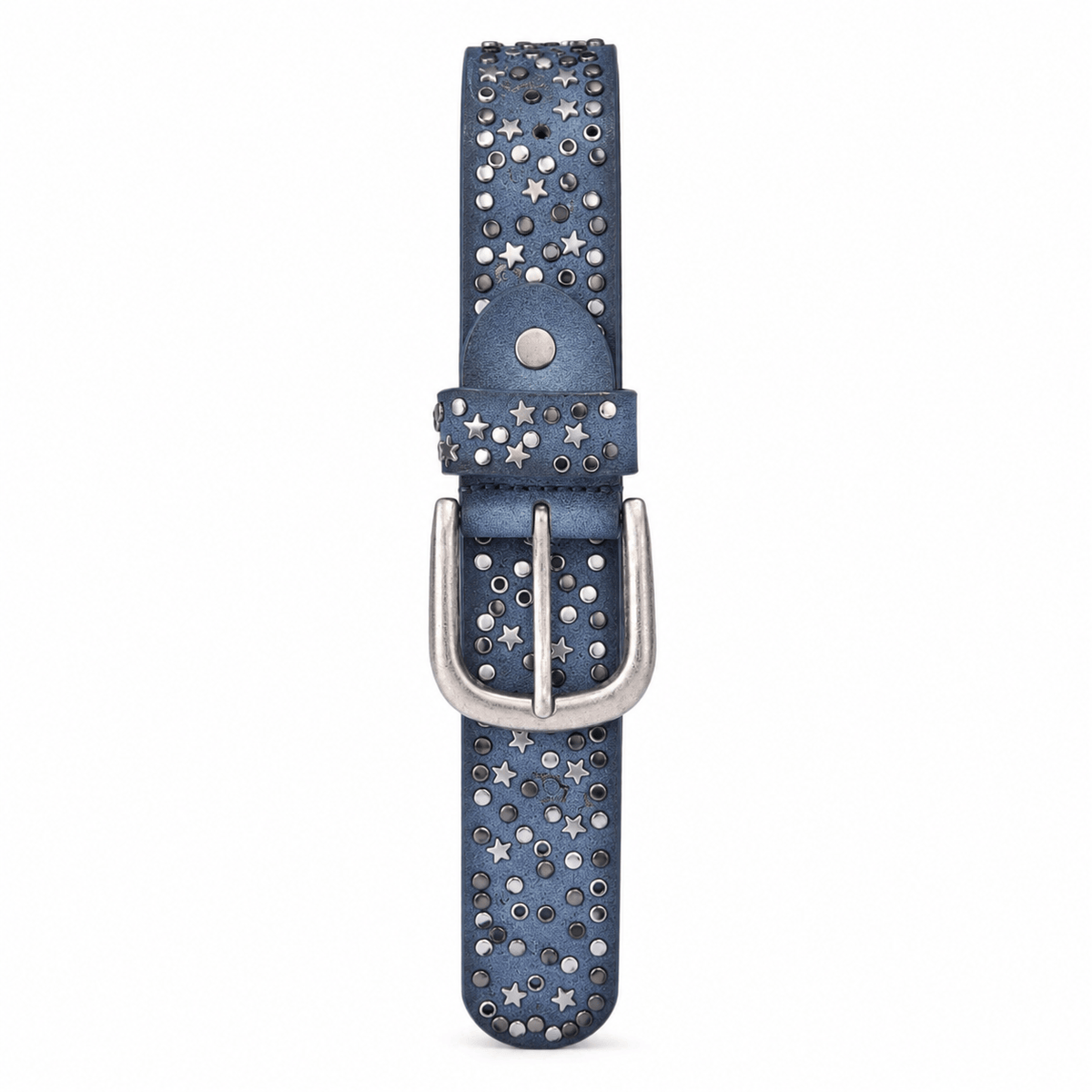 Ceinture Prestige Ceinture en Cuir Femme avec Détails Métalliques Ornée d'étoiles | Modèle Stella