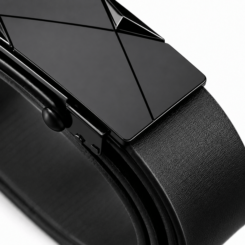 Ceinture Prestige Ceinture en cuir pour homme - Boucle automatique | Modèle Rocky