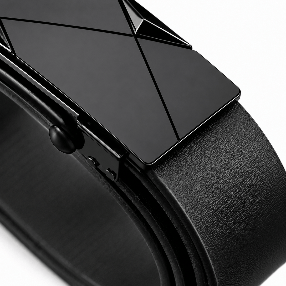 Ceinture Prestige Ceinture en cuir pour homme - Boucle automatique | Modèle Rocky