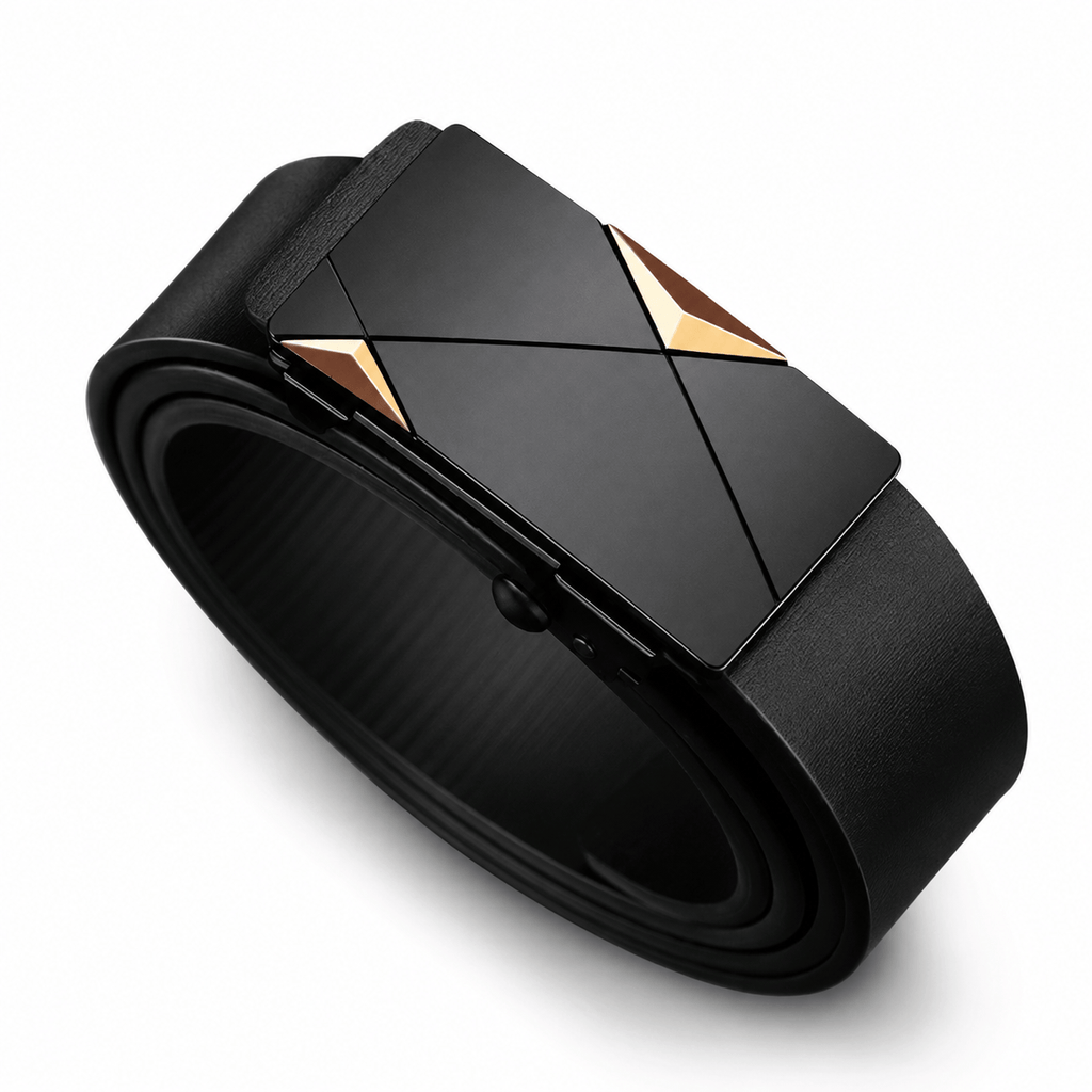 Ceinture Prestige Ceinture en cuir pour homme - Boucle automatique | Modèle Rocky