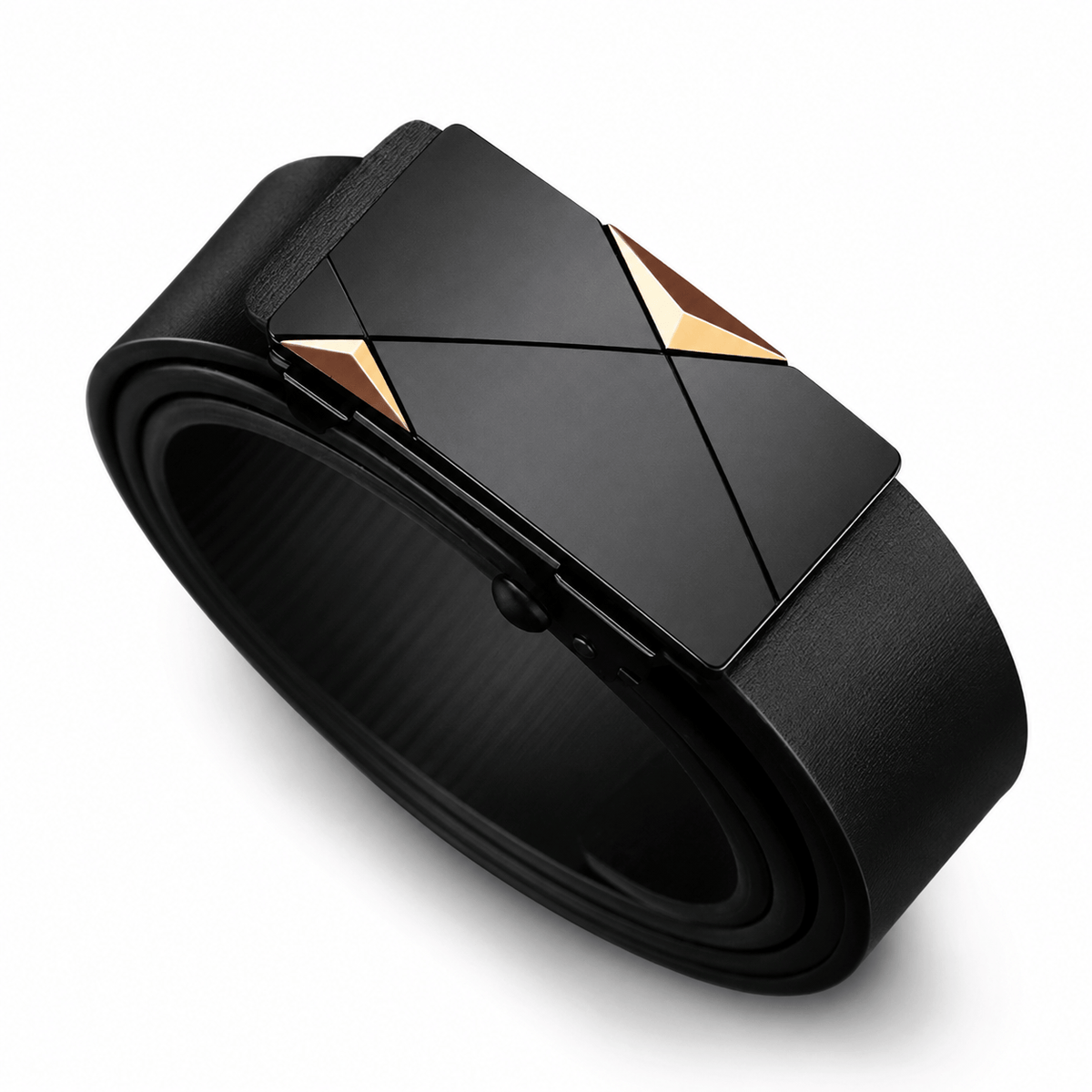 Ceinture Prestige Ceinture en cuir pour homme - Boucle automatique | Modèle Rocky