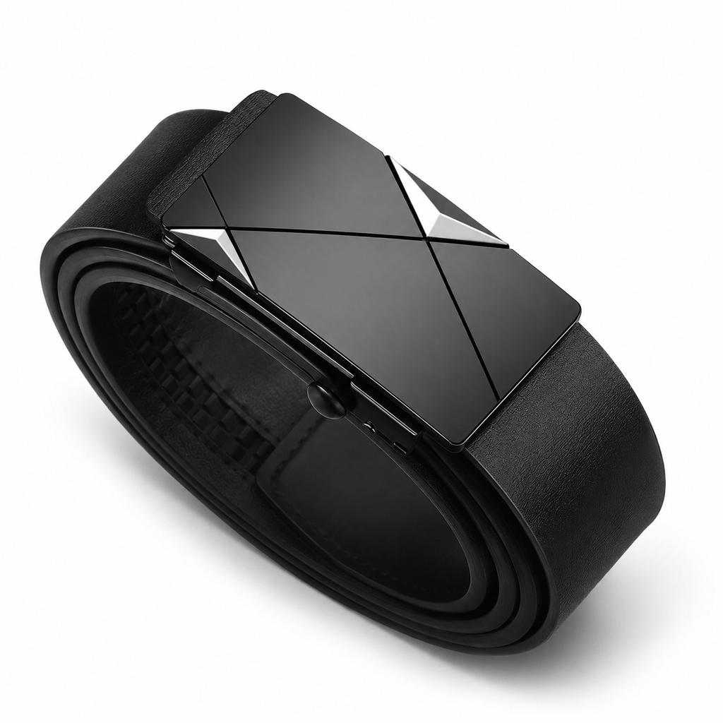 Ceinture Prestige Ceinture en cuir pour homme - Boucle automatique | Modèle Rocky