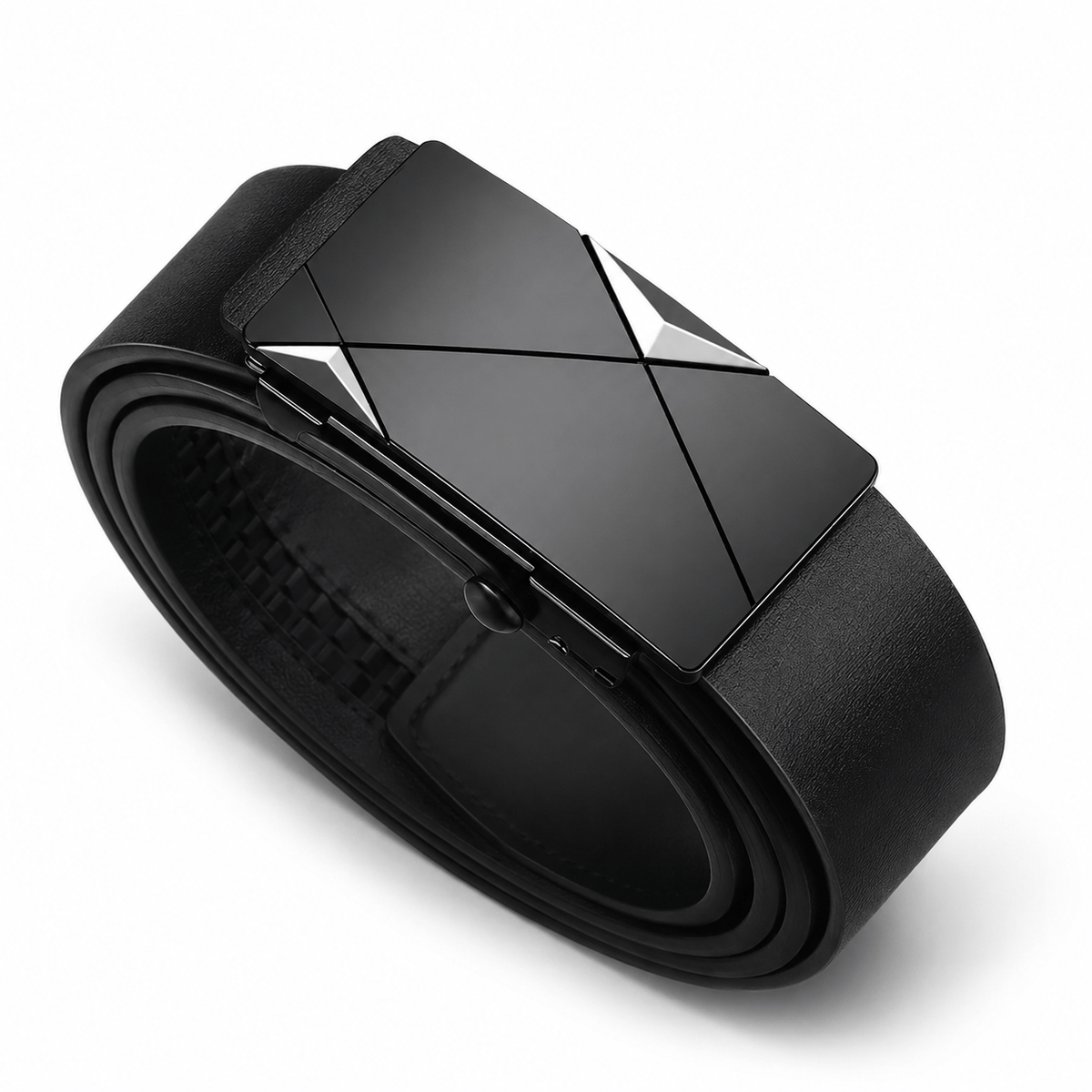 Ceinture Prestige Ceinture en cuir pour homme - Boucle automatique | Modèle Rocky