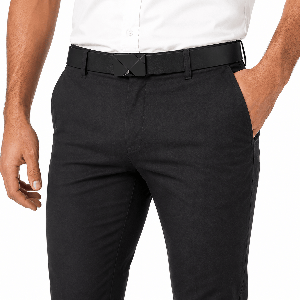 Ceinture Prestige Ceinture en cuir pour homme - Boucle automatique | Modèle Rocky