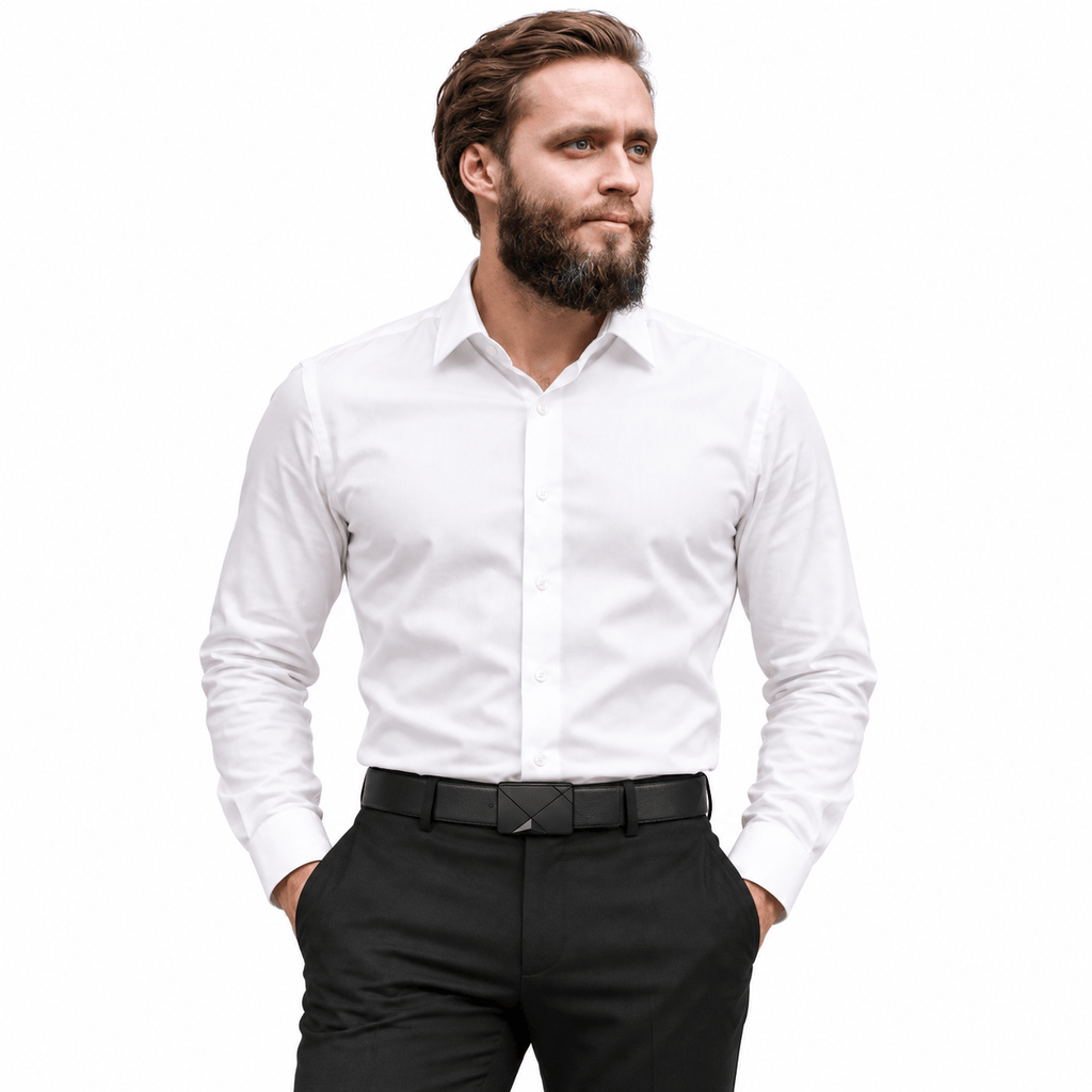 Ceinture Prestige Ceinture en cuir pour homme - Boucle automatique | Modèle Rocky