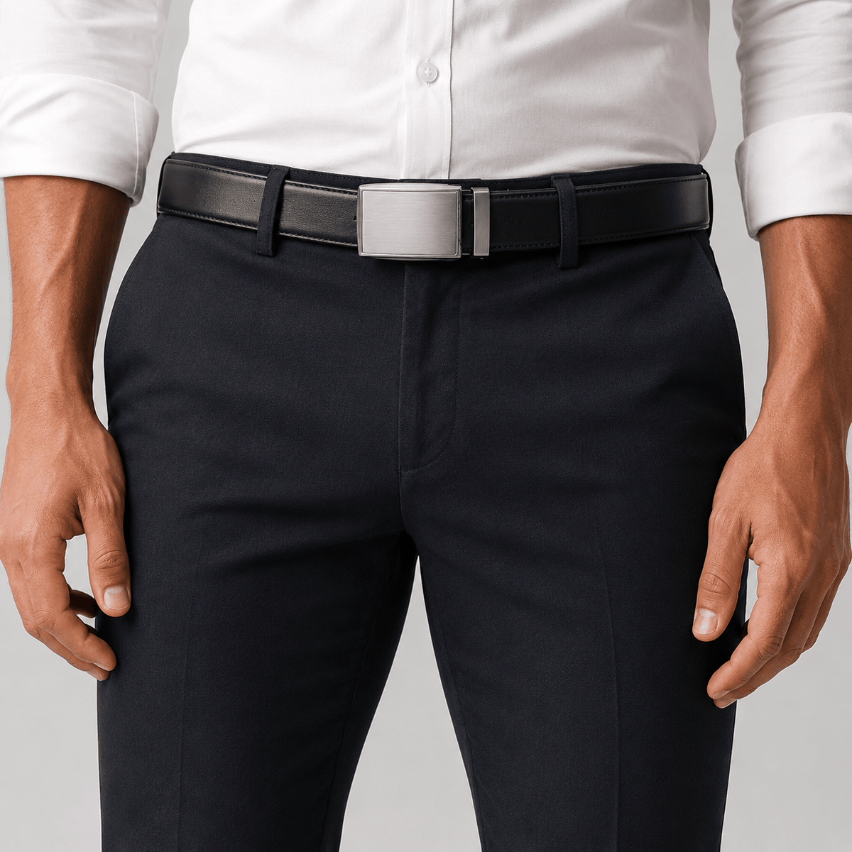 Ceinture Prestige Ceinture en Cuir pour Homme - Fermeture Automatique | Modèle Victor