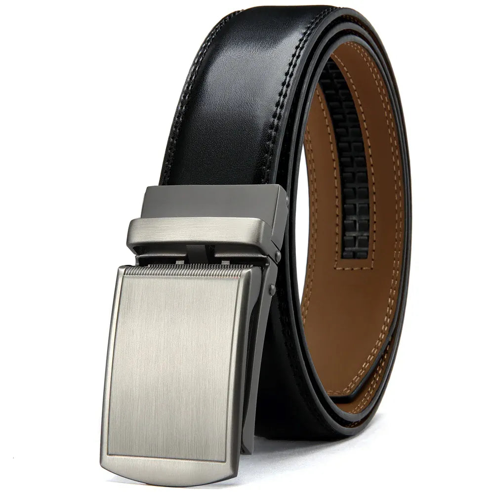 Ceinture Prestige Ceinture en Cuir pour Homme - Fermeture Automatique | Modèle Victor