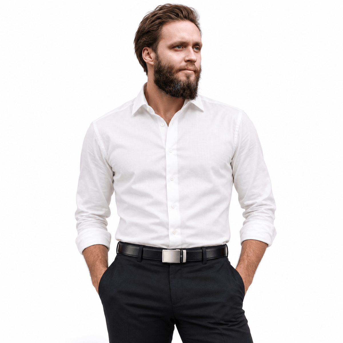 Ceinture Prestige Ceinture en Cuir pour Homme - Fermeture Automatique | Modèle Victor