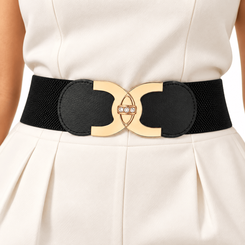 Ceinture Prestige Ceinture Femme Élastique et Large avec Maintien Confortable | Modèle Louna