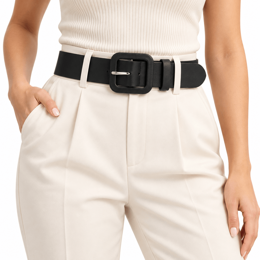 Ceinture Prestige Ceinture Femme Large Design Épuré | Modèle Margaux