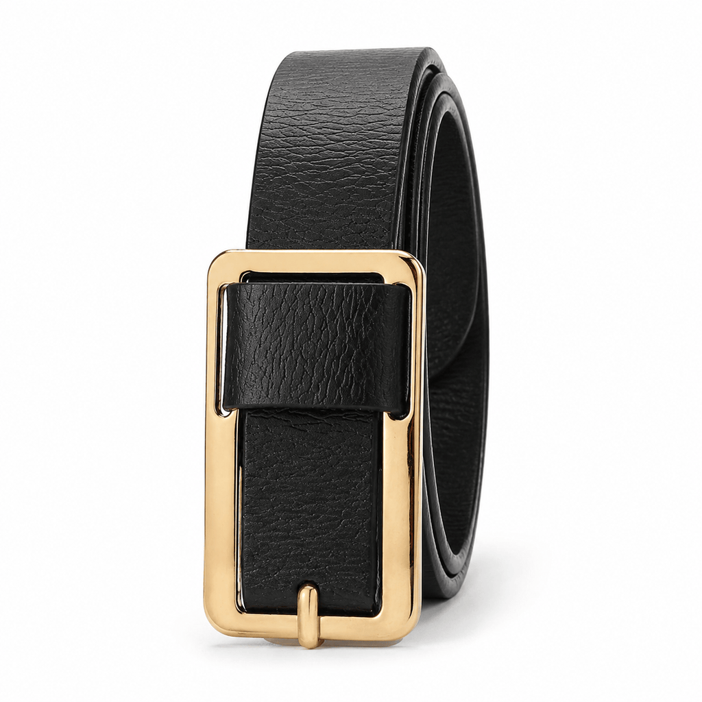Ceinture Prestige Ceinture Fine Femme en Cuir avec Boucle chic | Modèle Capucine