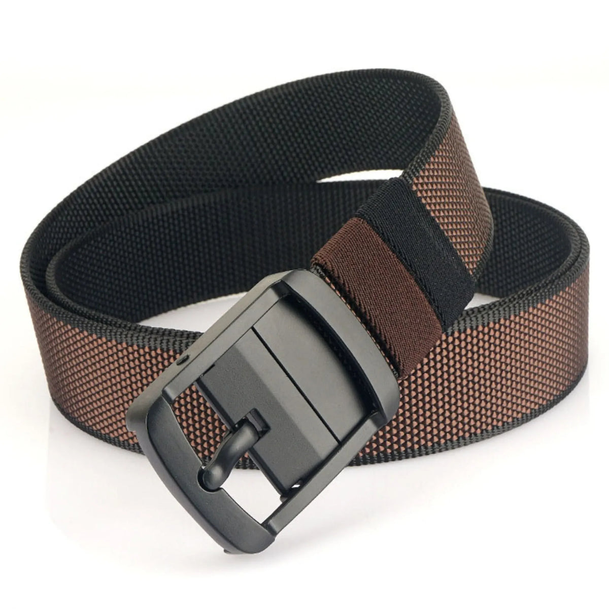 Ceinture Prestige Ceinture Homme Réversible avec Toile en Nylon et Boucle Rotative | Modèle Ranger